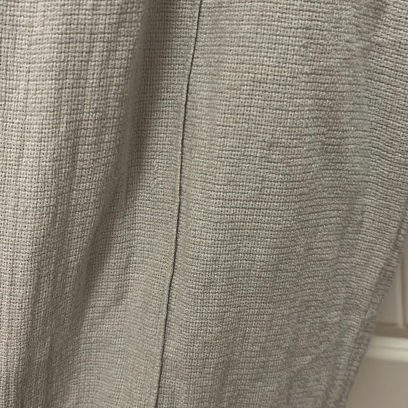Madewell Gray linen small Relaxed Fit pants - Picture 2 of 6